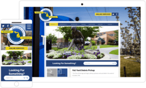 City of hastings mi mockup | pixelvine creative